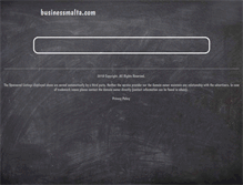 Tablet Screenshot of blogging.businessmalta.com